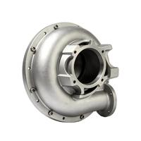 Boîtier de turbine moulé en sable OEM EN-GJS-400-18SiMo, boîtier de turbocompresseur, pièces de moteur pour pièces de rechange de moteur diesel