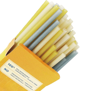 หลอดไม้ไผ่สีแดงแบบใช้แล้วทิ้ง ย่อยสลายได้ ทนน้ำสูง ผลิตจาก PLA เป็นมิตรต่อสิ่งแวดล้อม ตัวเลือกที่ดีที่สุด พร้อมตัวอย่างฟรี บรรจุในกล่อง จากเวียดนาม - Product Image 3