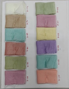 Tela de poliéster Vichitra Silk Plain Print, ligera, 60GSM, tejida, en stock, para confección de ropa, kurti, vestido, sari, para mujeres y niñas. - Product Image 4
