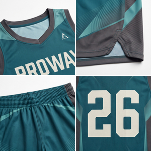 Fabricant de vêtements de sport sublimés en polyester respirant de haute qualité, uniformes de basketball personnalisés OEM ODM, maillots d'équipe sur mesure - Product Image 4