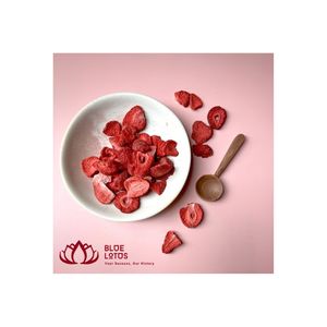 2026 MEILLEUR CHOIX Fraise lyophilisée pour gâteaux et chocolats, riche en fibres et aux couleurs vives - Product Image 1