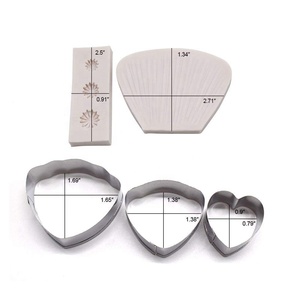 AK Gum Paste Poppy Veiner & Thép Không Gỉ Fondant Cutter Set Sugarpaste Flower Làm Công Cụ Nghệ Thuật Ăn Được Bánh Công Cụ A346 & VM087 - Product Image 5