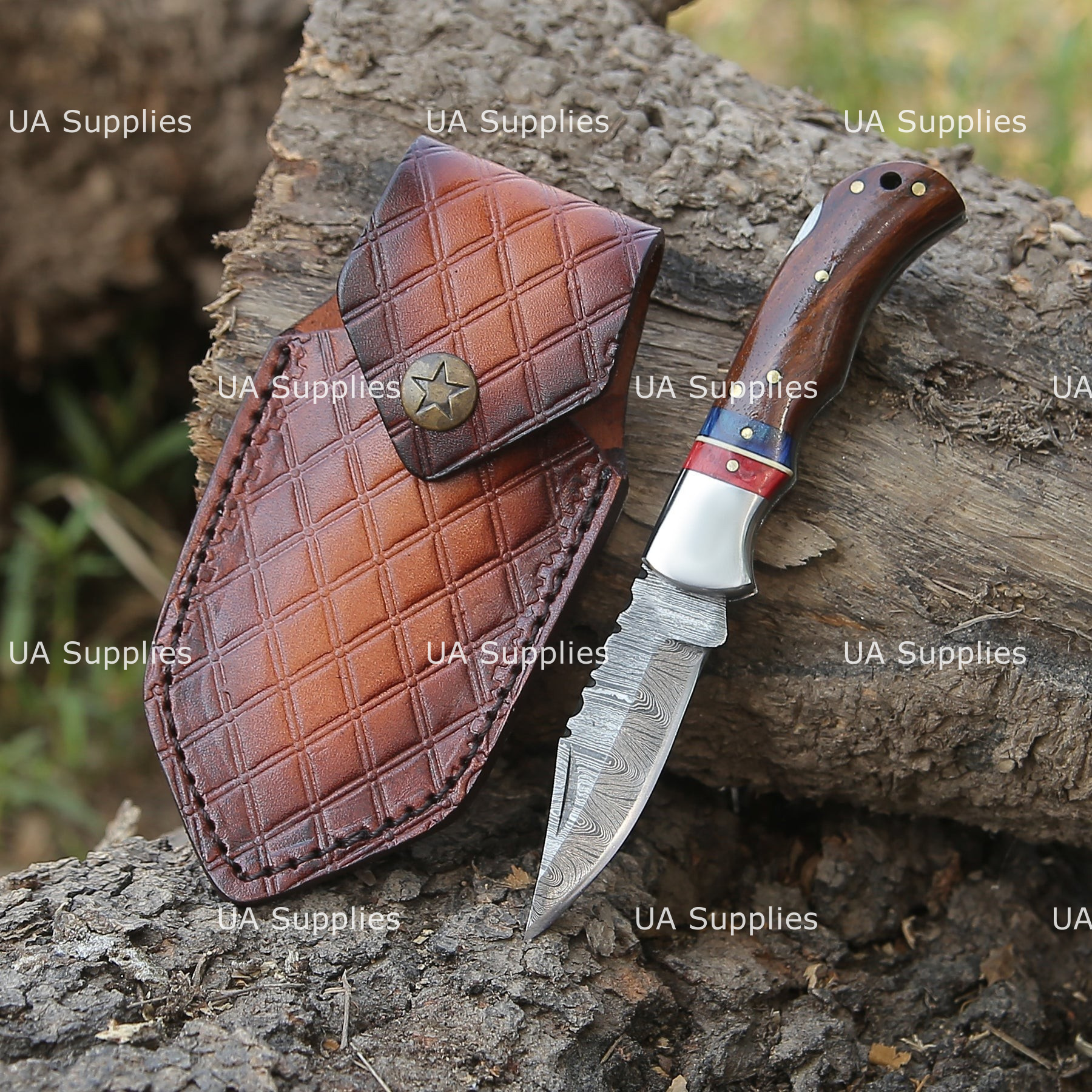Rosewood , Red & Blue Wood