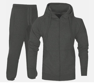 Survêtement unisexe d'hiver en tissu respirant et écologique, design pull à capuche avec cordon de serrage et taille élastique, personnalisable avec logo - Product Image 3