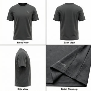Camiseta Deportiva Profesional para Hombre, para Entrenamiento Físico, Running, Gimnasio, Ejercicio, Ropa Deportiva Activa, Premium MaluzaIndustries - Product Image 6