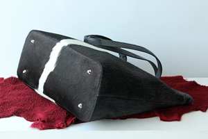 Bolso Tote de Cuero Genuino Marrón Hecho a Mano para Mujer, Color Sólido, con Cierre de Cremallera, Regalo de San Valentín, Modelo LTB-0532 - Product Image 5