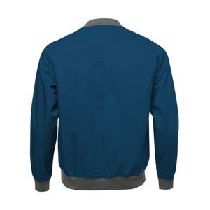 เสื้อแจ็คเก็ตบอมเบอร์สำหรับผู้ชาย ทนทานต่อทุกสภาพอากาศ - ผ้าฝ้าย 100% ระบายอากาศได้ดี พร้อมซับในบุใยโพลีคอตตอนหนานุ่ม - Product Image 2