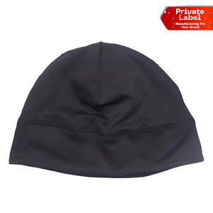 Bulk Wholesale 3D Embroidery Casual Plain <b>Satin</b> Skull Cap Smooth <b>Lined</b> Sleeping Dome Cap Custom Color Unisex Silky <b>Beanie</b> - Product Image 1