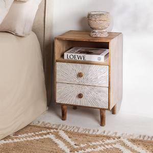 Mesa de Noche Vandana Nova Solace de Madera de Mango - Product Image 1