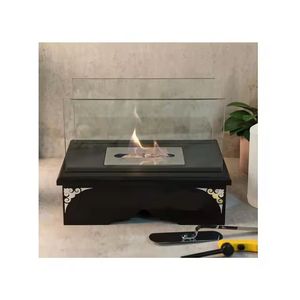 Juego de quemador de incienso Bakhoor de madera de lujo con bandeja, soporte de incienso Oud de metal, Mabkhara moderna para decoración del hogar islámico y regalo de Ramadán - Product Image 2