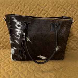 Sac fourre-tout de luxe fait main en cuir véritable pleine fleur avec fermeture éclair, couleur unie, pour femme, sac à bandoulière tendance, sac de shopping LHTB-0079 - Product Image 6