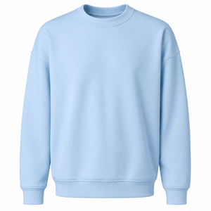 เสื้อสเวตเชิ้ตแบบสวมหัว คอเต่า สีอ่อน ดีไซน์ตามสั่ง OEM คุณภาพสูง น้ำหนักเบา ไม่หดตัว ใส่ได้ทุกฤดู สไตล์ลำลอง - Product Image 3