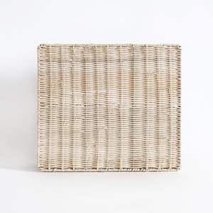 Cesta de mimbre festoneada para pañales, organizador de guardería para bebés, cesta de almacenamiento tejida a mano, fabricante y proveedor mayorista - Product Image 6