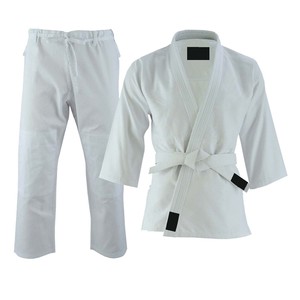 Kimono de Jiu-Jitsu Brasileño (BJJ) con Protección Integrada, Tejido Blanco Perla, Uniforme de Karate, Personalizable - Product Image 6