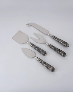 Luxury Metal <b>Cheese</b> <b>Knife</b> <b>Set</b> Professional <b>Cheese</b> Cutter Collection for Dining and Entertaining - Product Image 2
