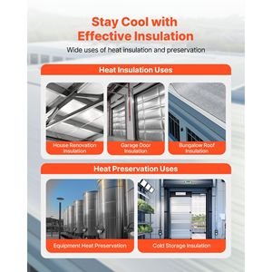 3mm <b>Reflective</b> <b>Insulation</b> Roll EPE Foam Core Radiant Barrier 48 X 250 ft Aluminum Foil White PE Film Heat <b>Reflective</b> Shield 250 - Product Image 6
