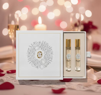 Set de 2 brumas corporales de 10 ml, tamaño viaje, caja de regalo con ingredientes naturales, venta al por mayor OEM