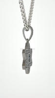 Bijoux Hip Hop Moissanite David of Iced Out Pendentif en forme d'étoile Argent 925 VVS D Moissanite Diamant Pendentif à breloque fine