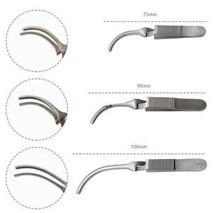 Clip vasculaire veineux en acier inoxydable à action croisée, instruments chirurgicaux cardiovasculaires, outil médical professionnel orthopédique pour - Product Image 5