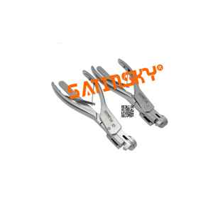 Pinza manual Satinsky para quitar brackets, removedor de bandas adhesivas posteriores cortas, alicates de ortodoncia dental, pinzas para desmontar brackets, CE - Product Image 4