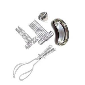 Ensemble d'instruments d'opération césarienne manuels en acier inoxydable de qualité supérieure OEM, 61 pièces, certifié CE, best-seller - Product Image 3