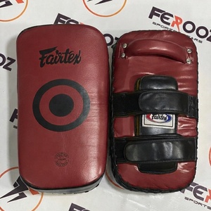 เป้าซ้อมมวย Fairtex สีชมพู หนัง PU ทนทาน อุปกรณ์ฝึกซ้อมสำหรับป้องกันร่างกายในยิม OEM มวยไทย - Product Image 2