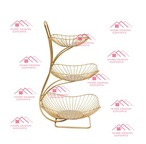 Estante y cesta de exhibición de frutas de decoración de mesa de diseño nórdico para el hogar más vendido a bajo precio - Product Image 6