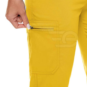 Performance Men <b>Scrub</b> Suits Stretch Medical Uniform Set Breathable Knitted Fabric Clinic Hospital Nurse Wear Comfort Fit - Product Image 3
