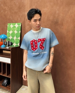 Camiseta Unisex Extra Grande OEM ODM DUC PHAT, 100% Algodón, Impresión Serigráfica, Bordado 3D, Tejido Waffle Transpirable y Ecológico - Product Image 2