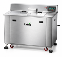 Machine de compostage avancée pour déchets alimentaires, moteur 1700W, acier inoxydable, usage industriel en cuisine, unité de traitement aérobie pour les déchets alimentaires quotidiens