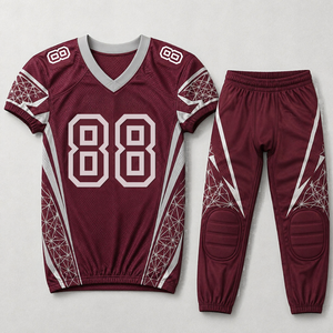 Uniformes de Fútbol Americano Profesional Personalizados, Ropa Deportiva Transpirable Diseñada para un Rendimiento Competitivo en el Campo - Product Image 5