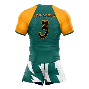 Mens Rugby Uniform <b>Complete</b> <b>Set</b> Lightweight Durable Sportswear Designed for Performance Comfort and Flexibility - Product Image 4