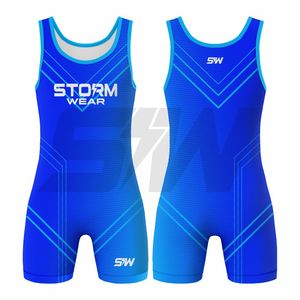 Custom High Quality Wrestling Singlets Sublimation Unisex <b>Gym</b> Singlets <b>Cheap</b> Wholesale Plus Size Custom Logo Wrestling Singlets - Product Image 6