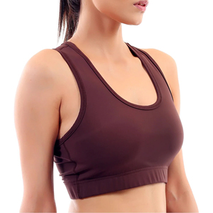 New Arrival Best Quality High Quality Women Sports Bra Breathable Front Logo Customized High Support Eco-Friendly in Best Price - Product Image 3