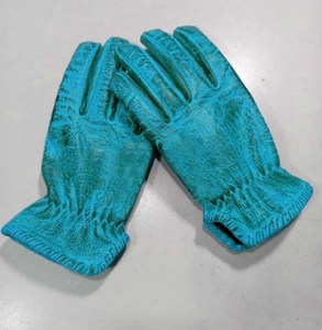 Gants de travail d'hiver robustes en cuir ciré pour mécaniciens, avec sangle de poignet réglable, paume renforcée, haute résistance, sécurité, imperméables, sans silicone - Product Image 4