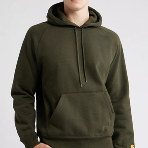 เสื้อฮู้ดดี้สตรีทแวร์ผู้ชาย ผ้าฝ้ายฟลีซ ทรงโอเวอร์ไซส์ ขายส่ง - Product Image 1