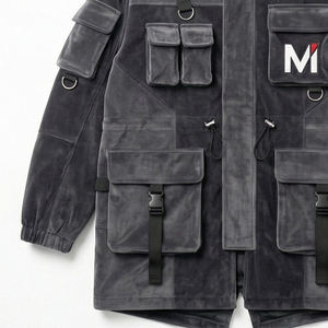 Veste tactique camouflage streetwear pour homme, multi-poches, style bomber urbain et outdoor, MALUZA INDUSTRIES - Product Image 2