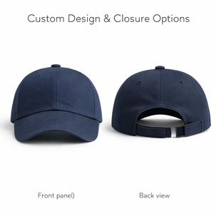 Gorra de Béisbol Verde de 6 Paneles con Cierre a Presión, Poliéster/Algodón, Ajustada, Unisex, Color Sólido, Talla Adulto 58-60CM - Product Image 1