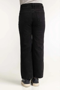 Jeans Ajustados Personalizados, Nuevo Diseño, Pantalones Vaqueros para Mujer, Rotos, Super Desgastados, Color Sólido, Lavado Ácido - Product Image 3