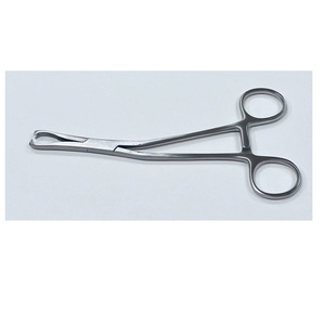 Pince à os chirurgicale en acier inoxydable Dingman 18 cm, manuelle, certifiée CE, classe I, largeur de mâchoire 4 mm par Hosanna Surgical - Product Image 1