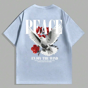 T-shirts pour hommes à manches courtes, dernier design, nouvelle arrivée, vente chaude, OEM personnalisé, haute qualité, 100% coton, séchage rapide, respirant, décontracté - Product Image 1