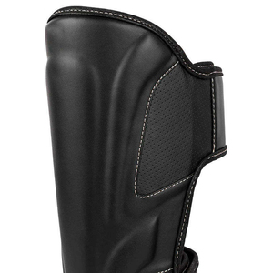 Protectores de Espinillas de Boxeo de Cuero Profesionales de Alta Calidad Personalizados, Plegables, para Muay Thai y Kick Boxing, para Luchadores - Product Image 3