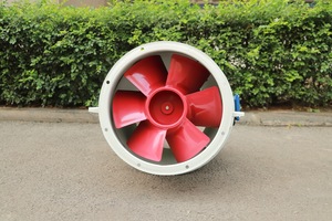 Ventilateur axial à entraînement direct haute température en acier au carbone pour la pressurisation des escaliers APL-5-3.5D Installation facile - Product Image 3