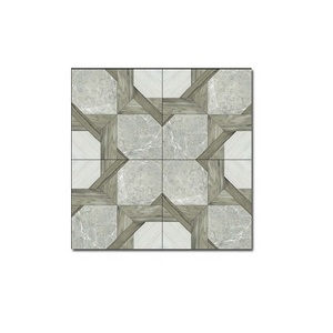 Azulejos de piso de pared 3D más vendidos Acabado satinado Pulido 396x396mm Cerámica esmaltada interior clásica moderna con función de ladrillo refractario - Product Image 5