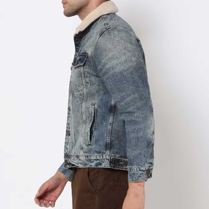 High premium Quality Superior Quality Winter Wear <b>Men</b> <b>Denim</b> <b>Jacket</b> Newest Design Branded Pakistan Manufacturer Jeans <b>Jacket</b> - Product Image 3
