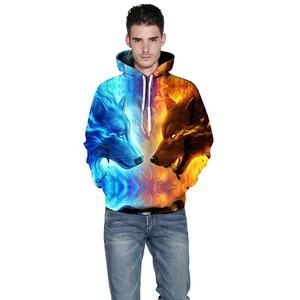 Excelente calidad invierno sublimación impreso personalizable polar hombres ropa deportiva sudaderas transpirable secado rápido precio barato - Product Image 2