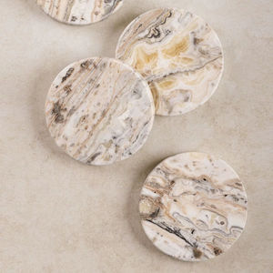 Luxury Gift <b>Marble</b> <b>Coasters</b> With Premium Packaging For Housewarming Wedding And Corporate Gift Solutions - Product Image 1