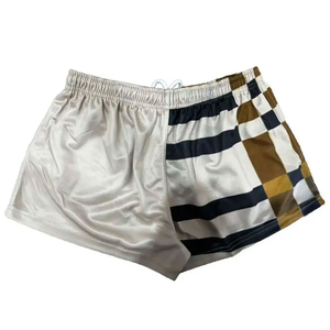 Pantalones Cortos Deportivos Sublimados Personalizados, Transpirables, Antibacterianos, con Cintura Elástica, para Fútbol, Rugby - Product Image 5