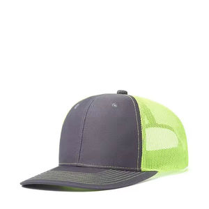 Blank Y2K Hip Hop Trucker <b>Hat</b> Mesh Snapback Baseball Cap Adjustable Cotton Casual Outdoor Beach Promotional Headwear Embroidery - Product Image 5