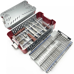 Kit de Extracción de Tornillos Rotos para Cirugía de Revisión Ortopédica, Extractor de Tornillos Manual de Acero Inoxidable, Juego de Instrumentos Quirúrgicos - Product Image 6
